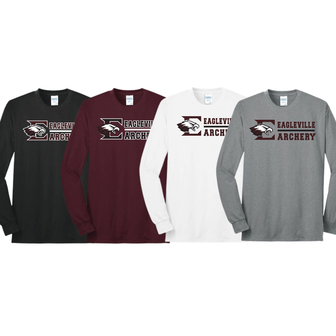 Roster Long Sleeve Tee | Eagleville School Archery