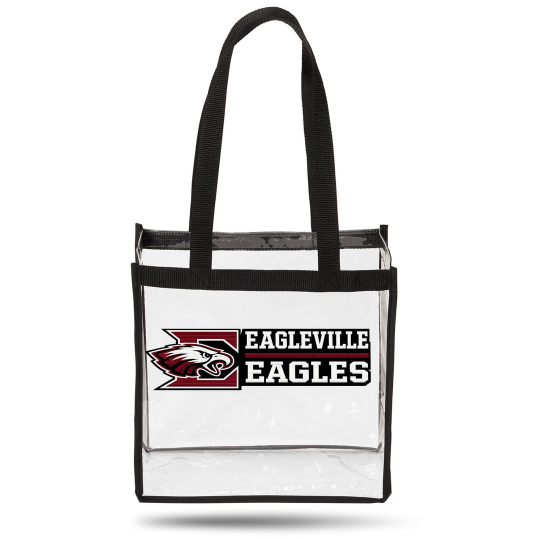 Clear Stadium Tote | Eagleville Football 2026
