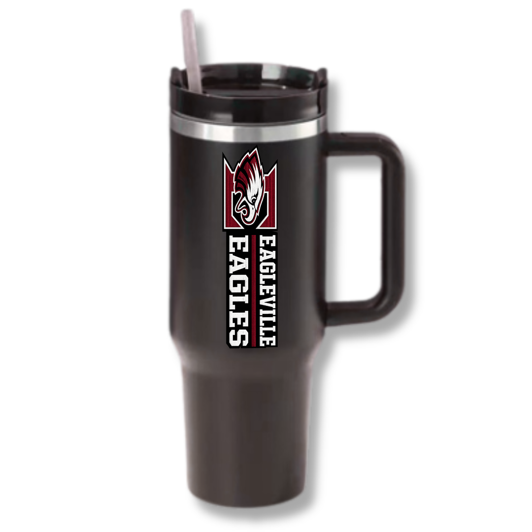 40 oz Tumbler | Eagleville Football 2026