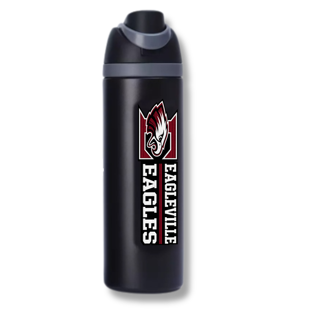24oz Pop Top Insulated Bottle | Eagleville Football 2026