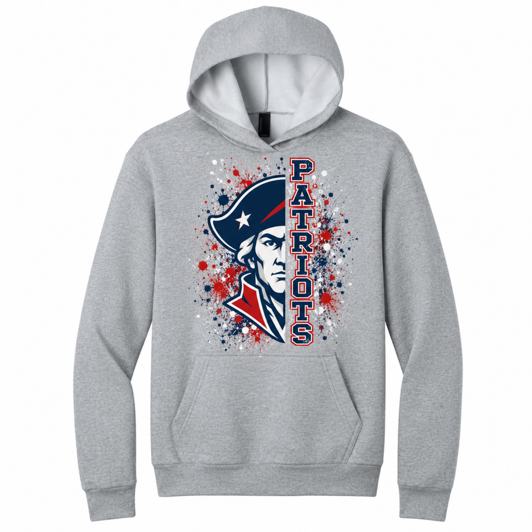 Patriot Mascot Hoodie | Elzie D. Patton Elementary PTO