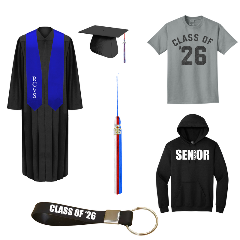 Cap & Gown Essential Package | Rutherford County Virtual School