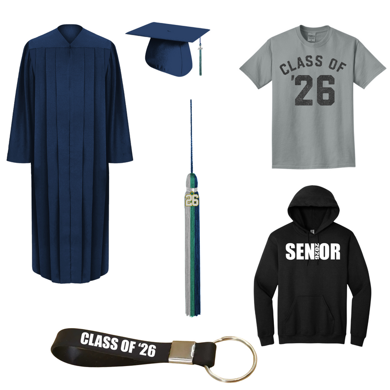 Cap & Gown Essential Package | Siegel High School