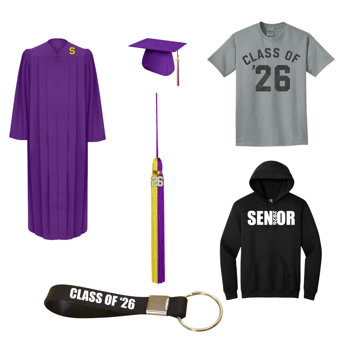 Cap & Gown Essential Package | Smyrna High School