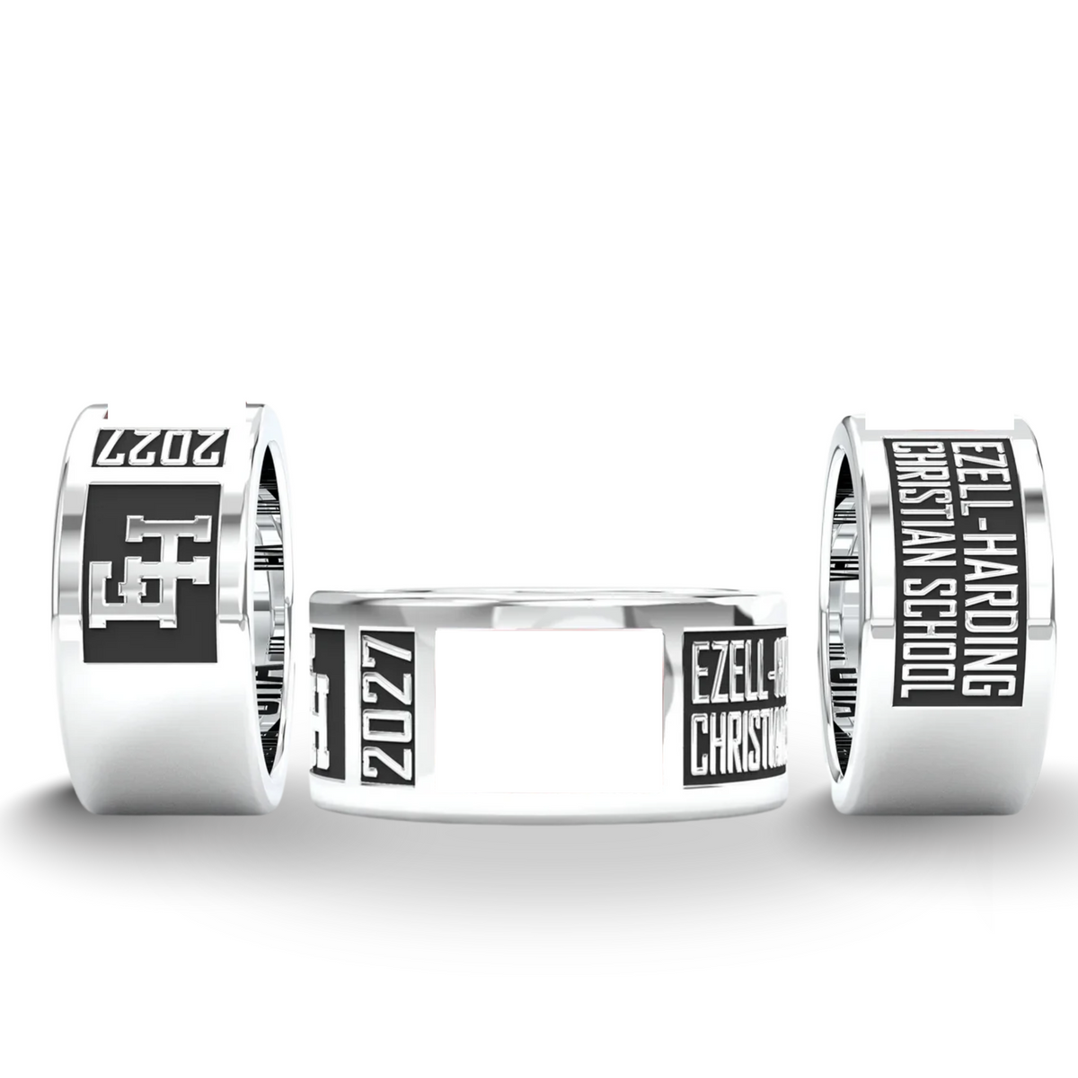 Class Ring - Band Style | Ezell Harding Christian High School