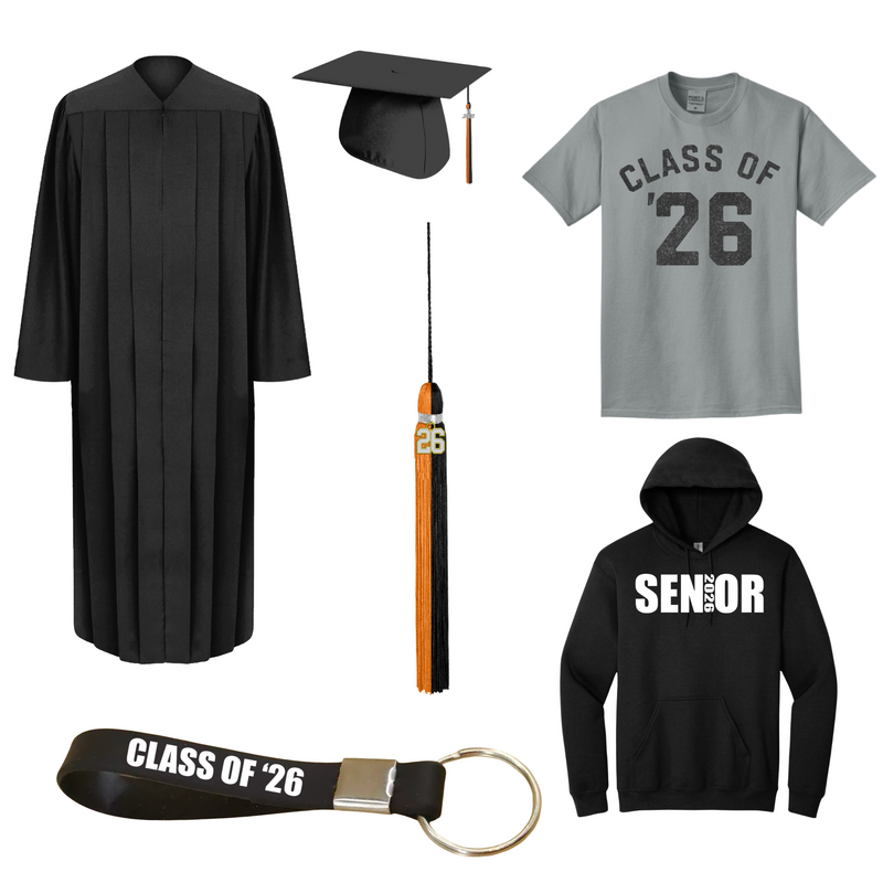 Cap & Gown Essential Package | Fairley High School
