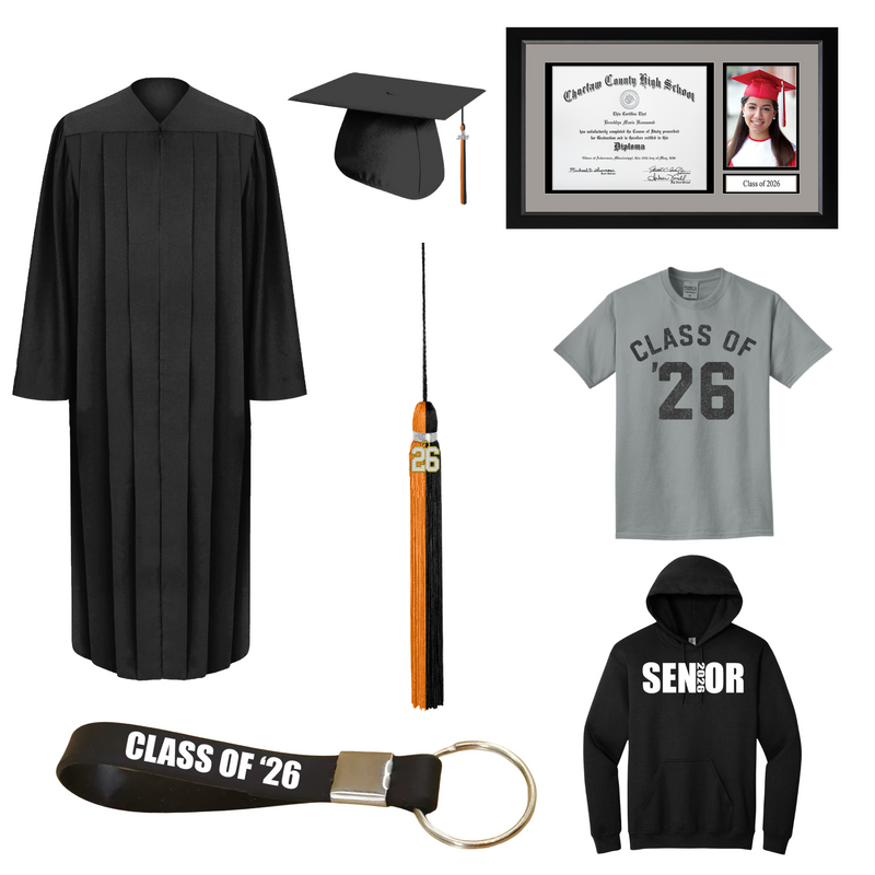 Cap & Gown Deluxe Package | Fairley High School