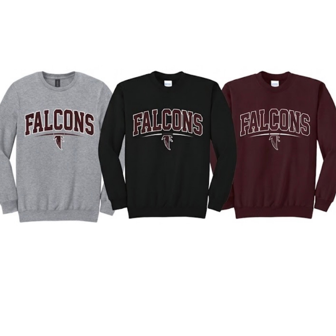 Falcons Crew Sweatshirt | Fulton High School