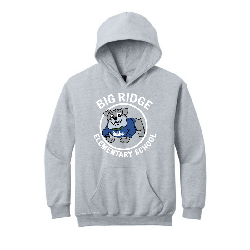 Bulldog Circle Hoody | Big Ridge Elementary School