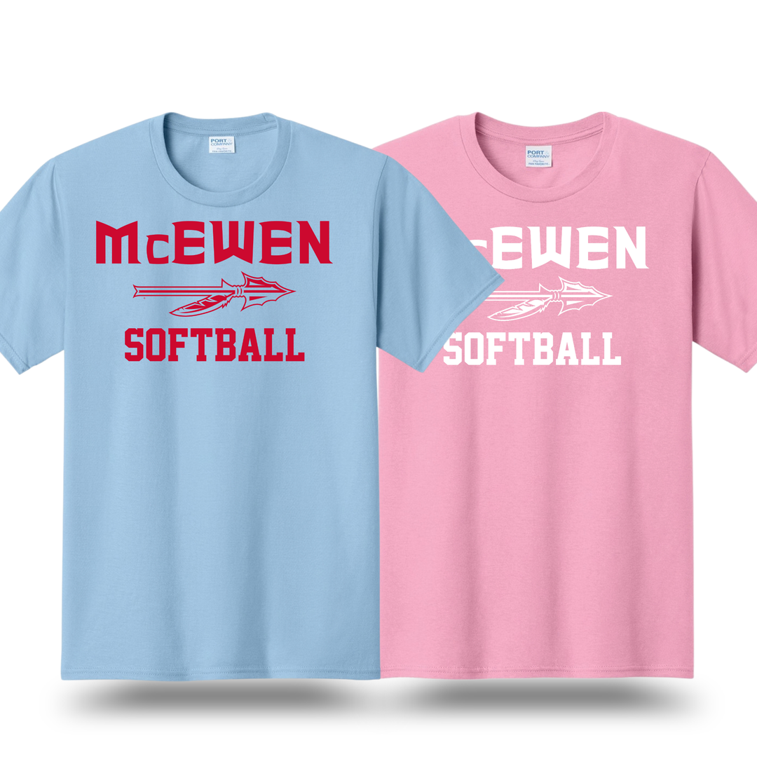 McEwen Softball Alternative Short Sleeve Tee | McEwen Softball Spirit Store