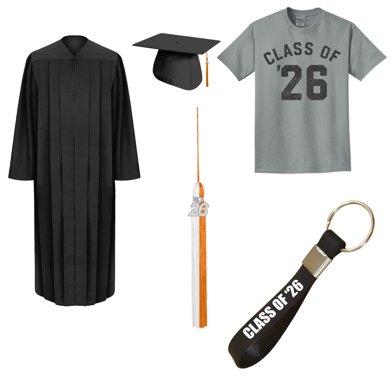 Cap & Gown Basic Package | Middle Tennessee Christian School