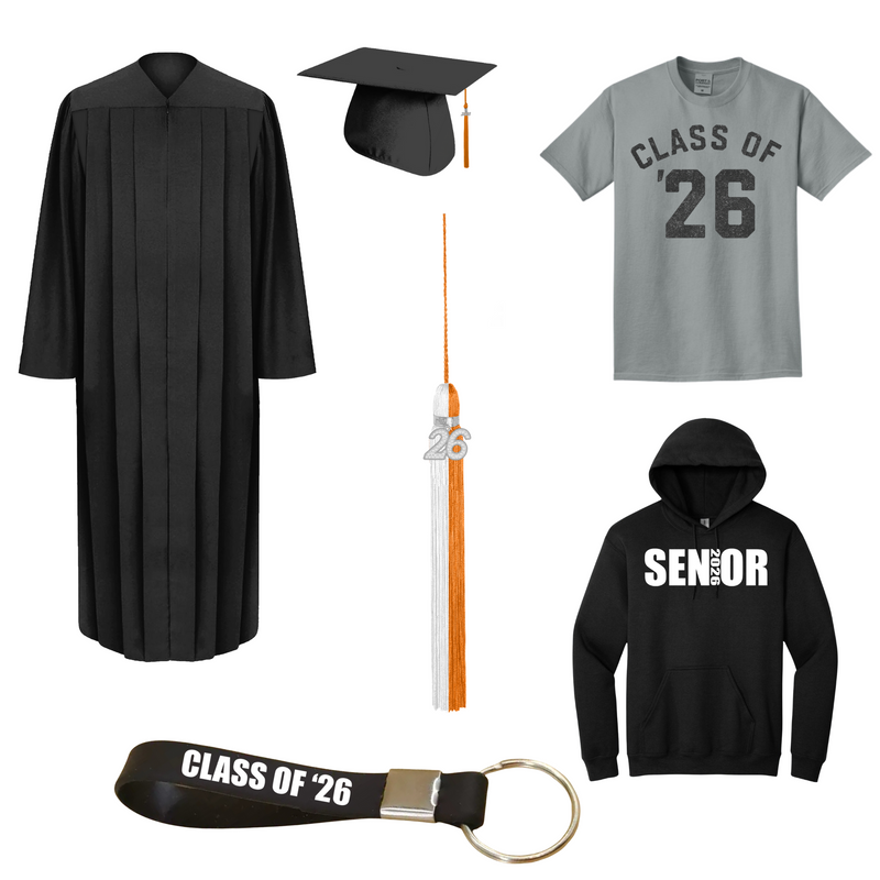 Cap & Gown Essential Package | Middle Tennessee Christian School