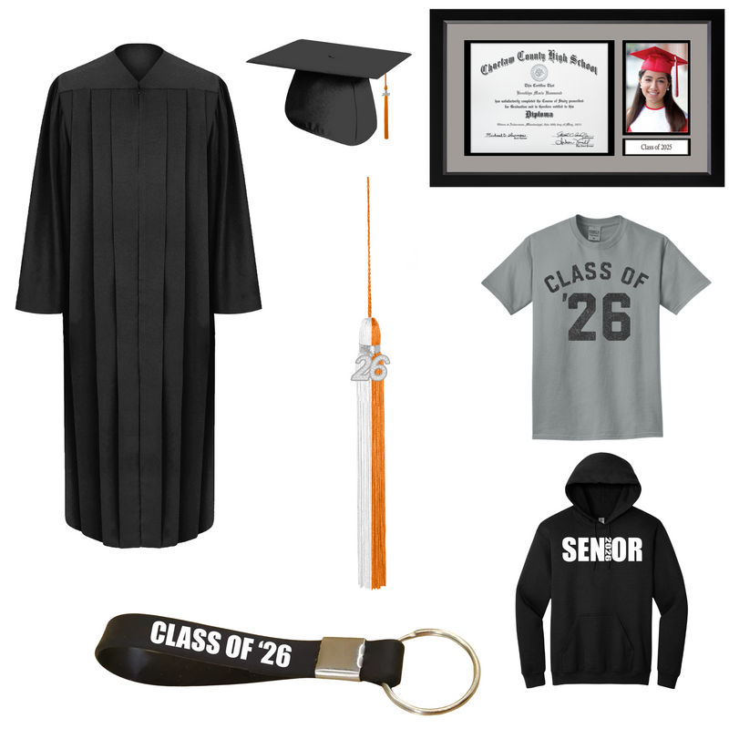 Cap & Gown Deluxe Package | Middle Tennessee Christian School