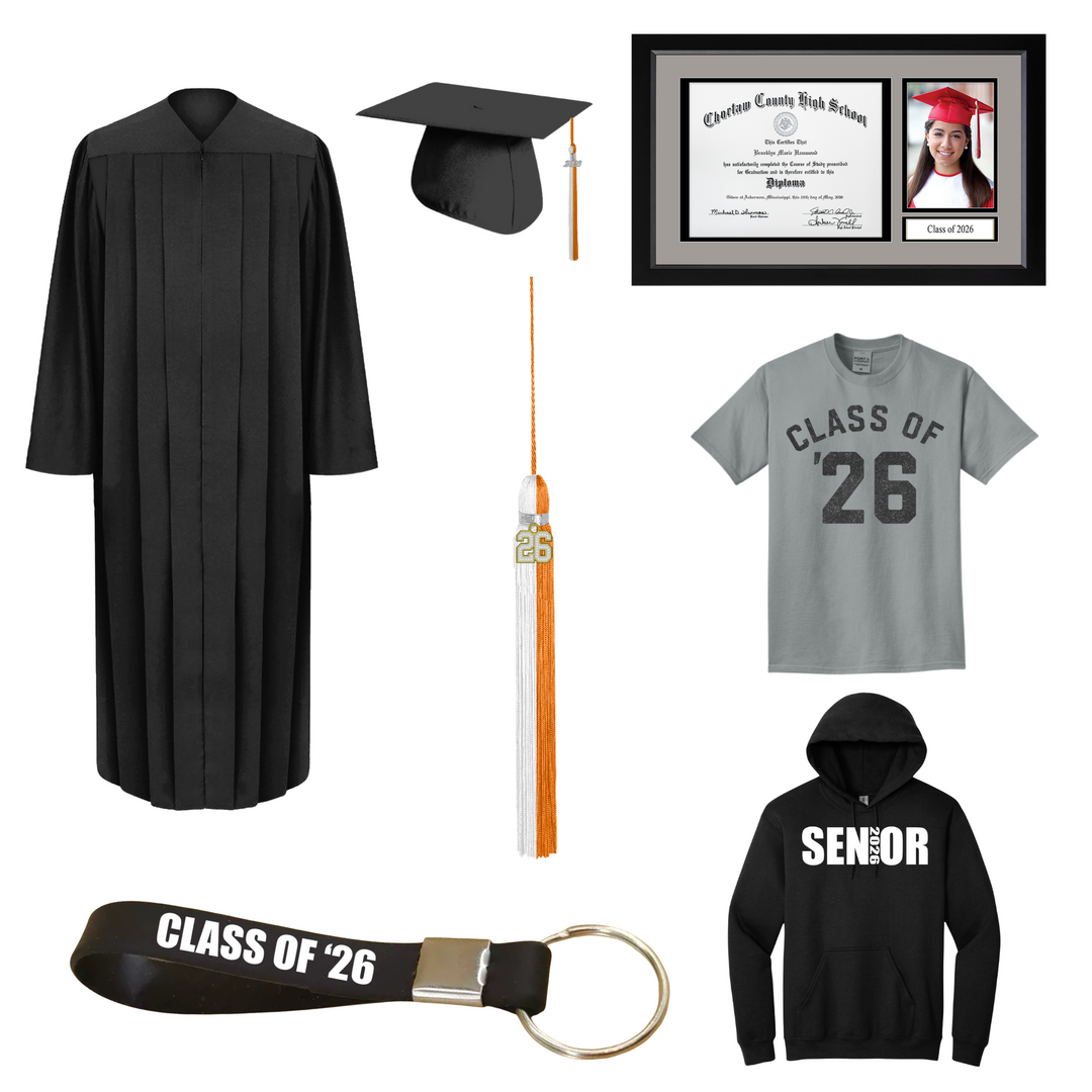 Cap & Gown Deluxe Package | Middle Tennessee Christian School