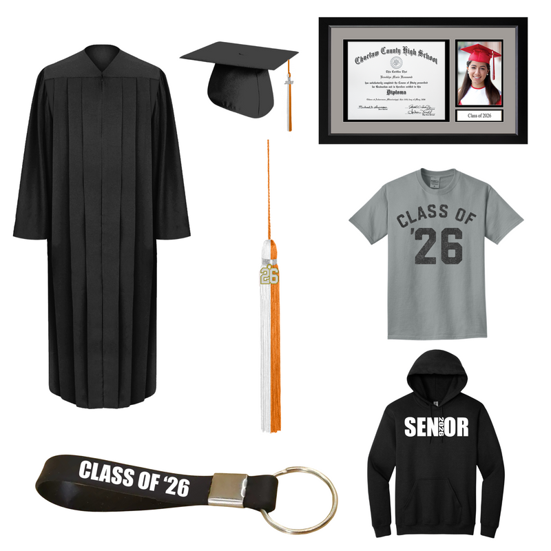 Cap & Gown Deluxe Package | Middle Tennessee Christian School