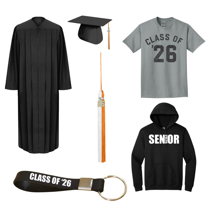 Cap & Gown Essential Package | Middle Tennessee Christian School