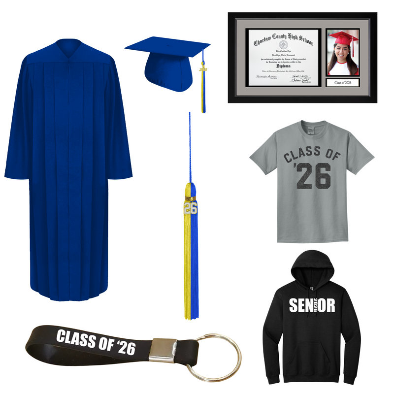 Cap & Gown Deluxe Package | Mt. Juliet Christian Academy