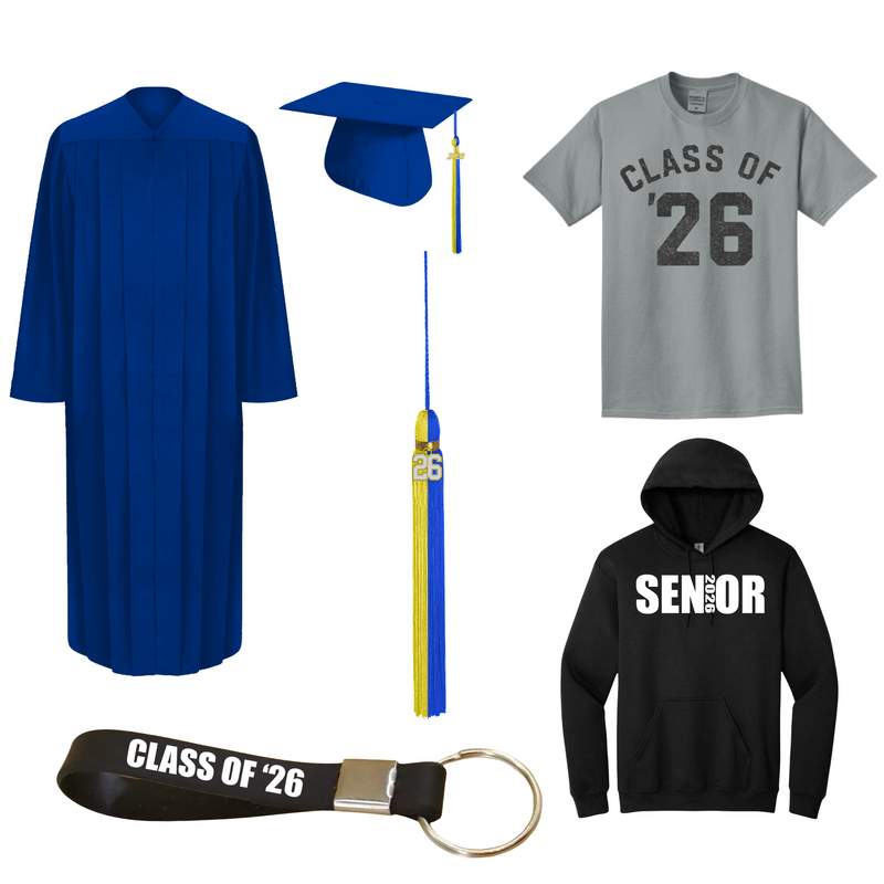 Cap & Gown Essential Package | Mt. Juliet Christian Academy