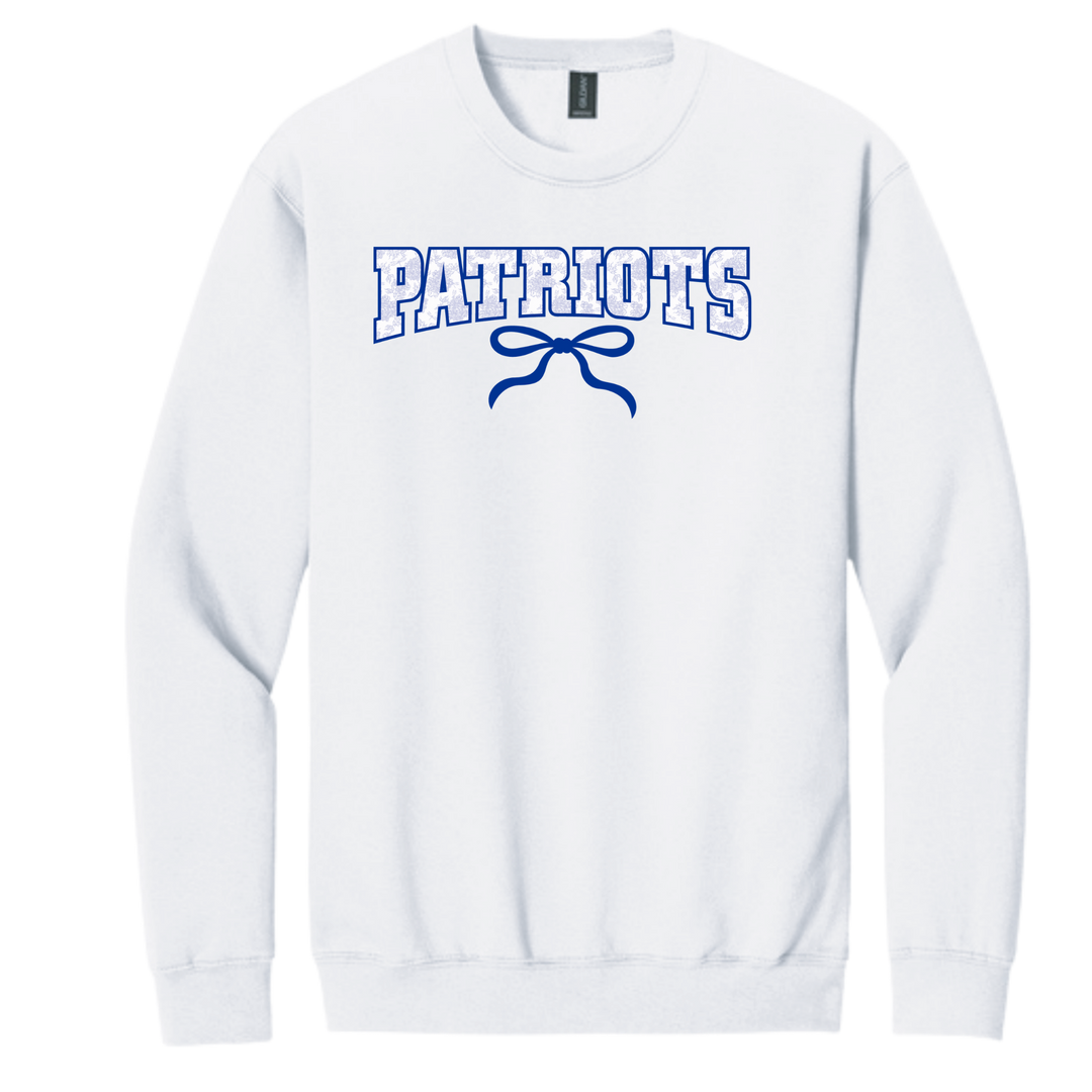 Page High School Cheer | Page Cheer Bow Crewneck Sweatshirt