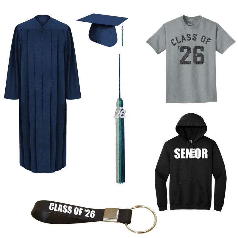 Cap & Gown Essential Package | Siegel High School