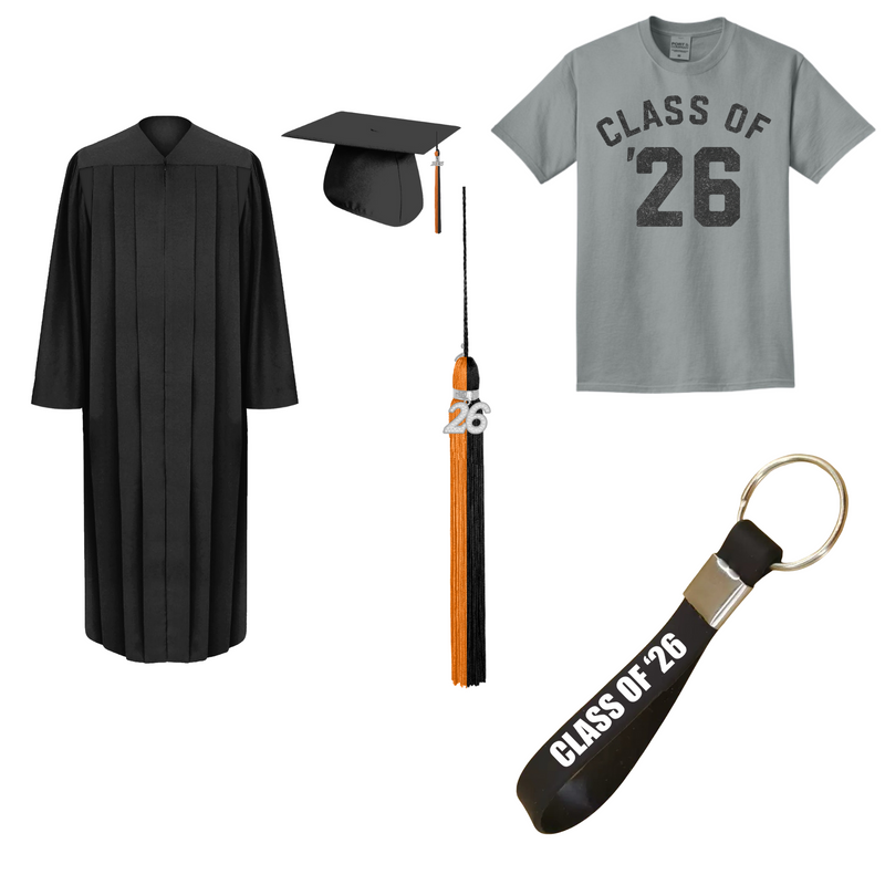 Cap & Gown Basic Package | Fairley High School