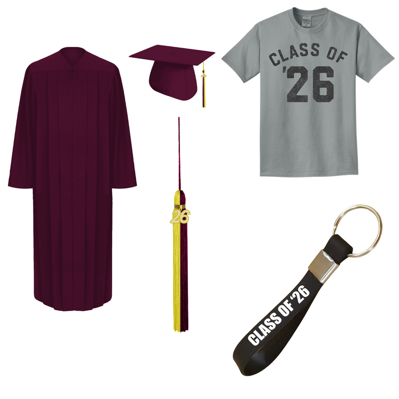 Cap & Gown Basic Package | Cannon Co High School