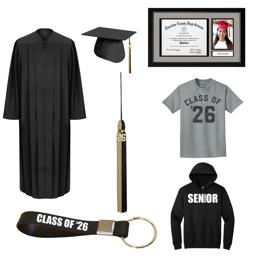 Cap & Gown Deluxe Package | Perry County High School