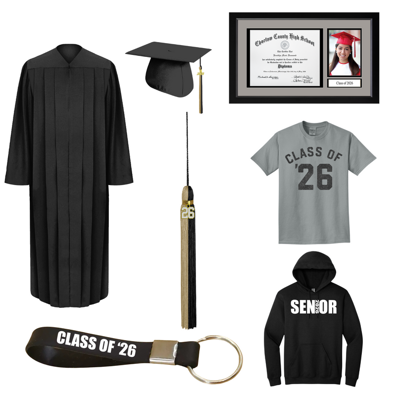 Cap & Gown Deluxe Package | Stewart Co High School