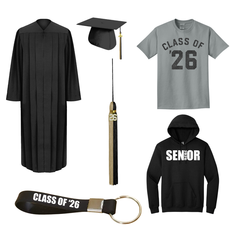Cap & Gown Essential Package | Stewart Co High School