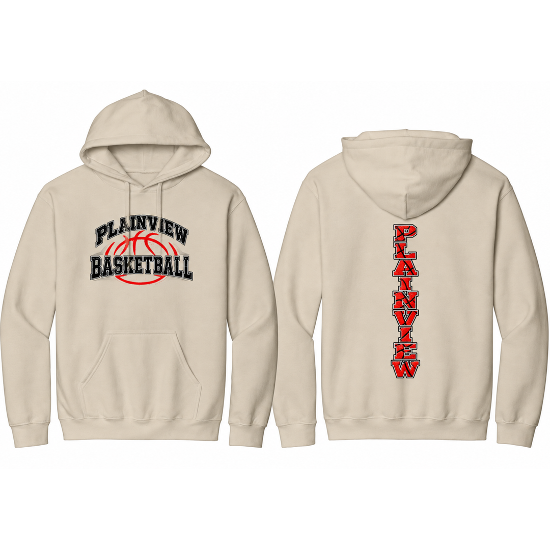 Plainview Basketball Hoodie | Plainview Elementary School