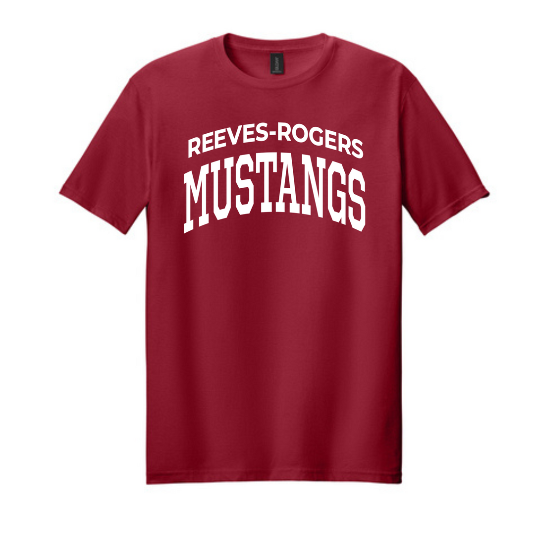 Mustangs Soft Style T-Shirt | Reeves Rogers Elementary School