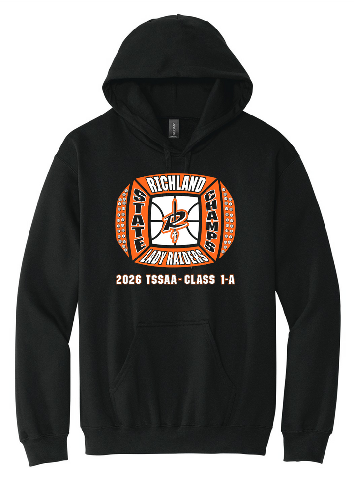 Hoodie | Richland Lady Raiders Basketball State Champ 2026