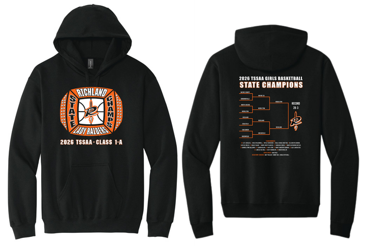 Hoodie | Richland Lady Raiders Basketball State Champ 2026