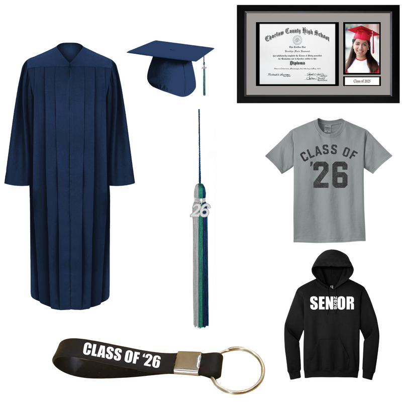 Cap & Gown Deluxe Package | Siegel High School