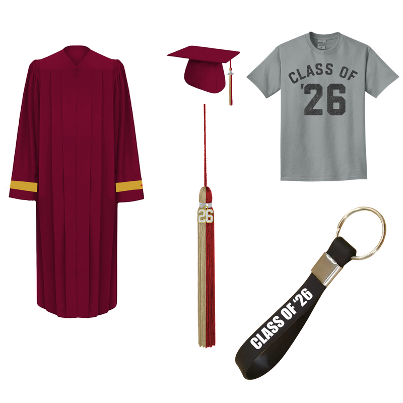 Cap & Gown Basic Package | Riverdale High School