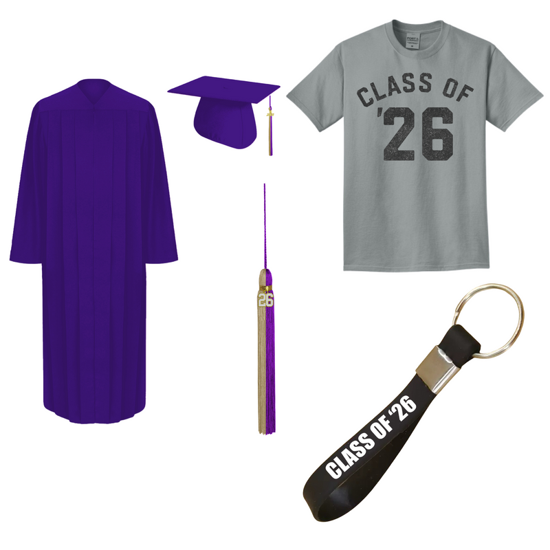 Cap & Gown Basic Package | Riverside Christian Academy
