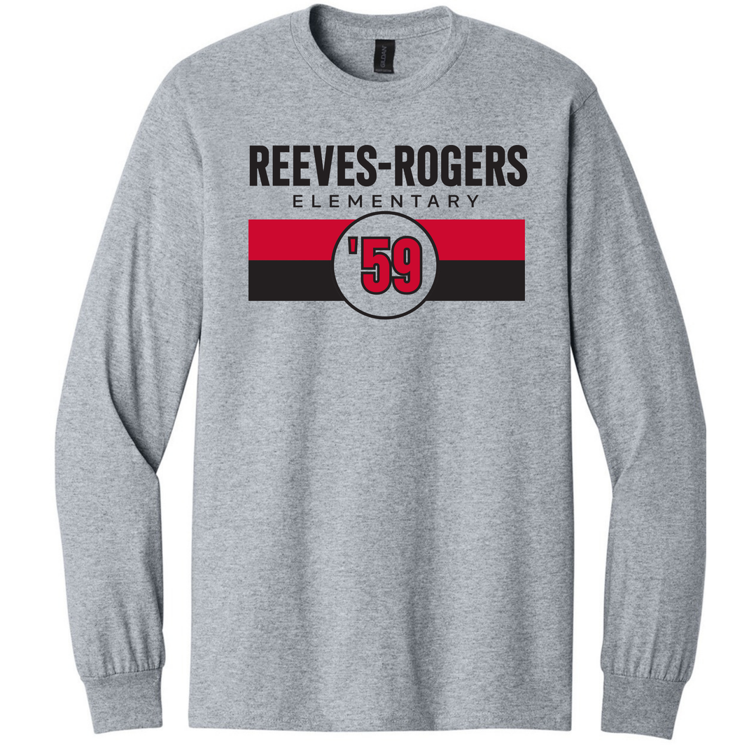 Reeves Rogers 3D Long Sleeve T-Shirt | Reeves-Rogers Elementary School
