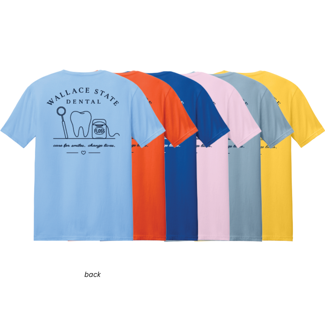 Script Tshirt | Wallace State Dental Apparel  Store