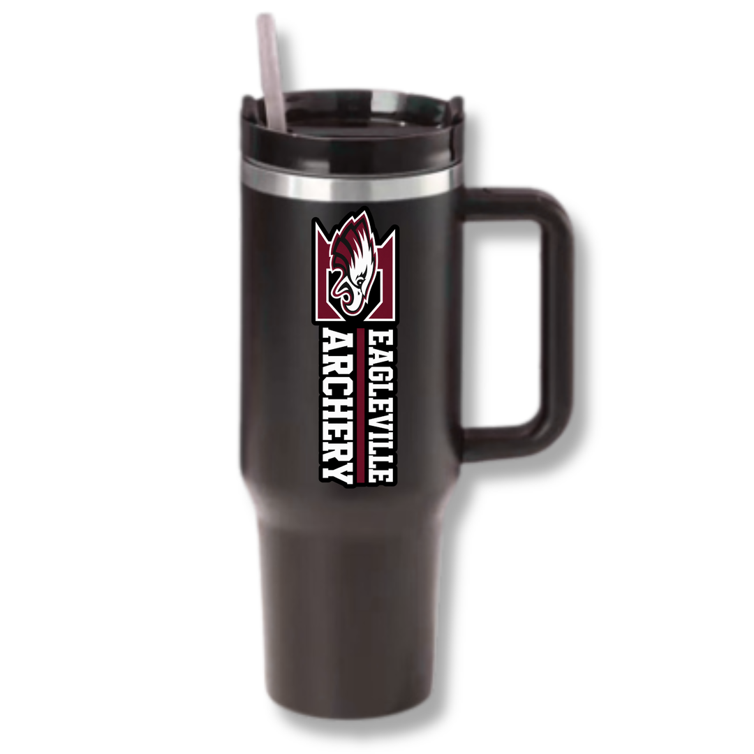 40 oz Tumbler | Eagleville School Archery