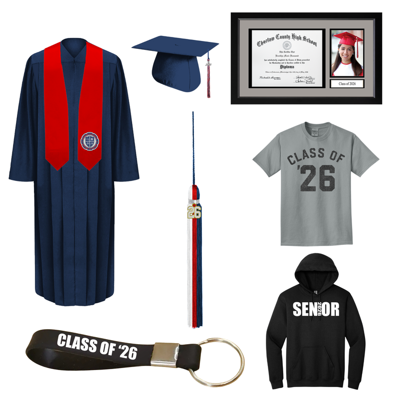 Cap & Gown Deluxe Package | Warren Connect School