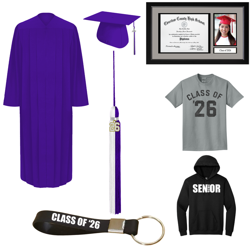 Cap & Gown Deluxe Package | Watertown High School