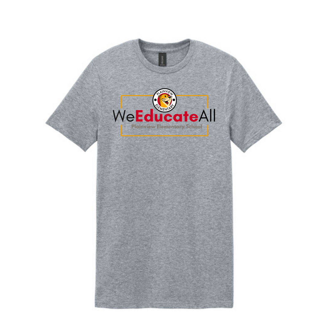 Youth We Educate All T-Shirt | Plainview Elementary School