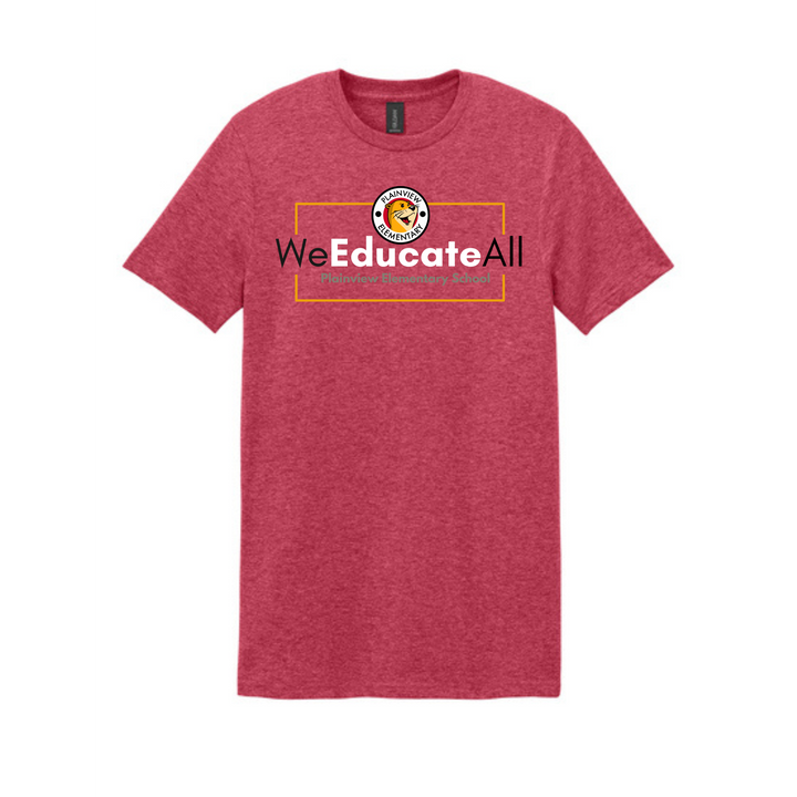 We Educate All T-Shirt | Plainview Elementary School