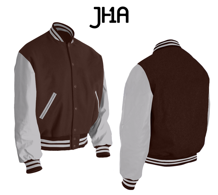 Varsity Jacket | Brown