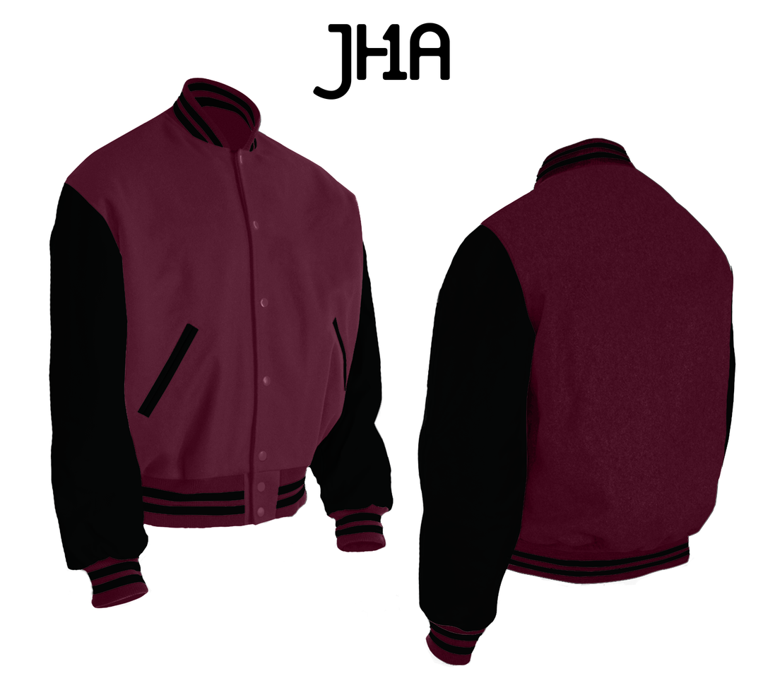 Varsity Jacket | Cherry Wine