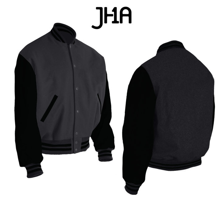 Varsity Jacket | Dark Grey