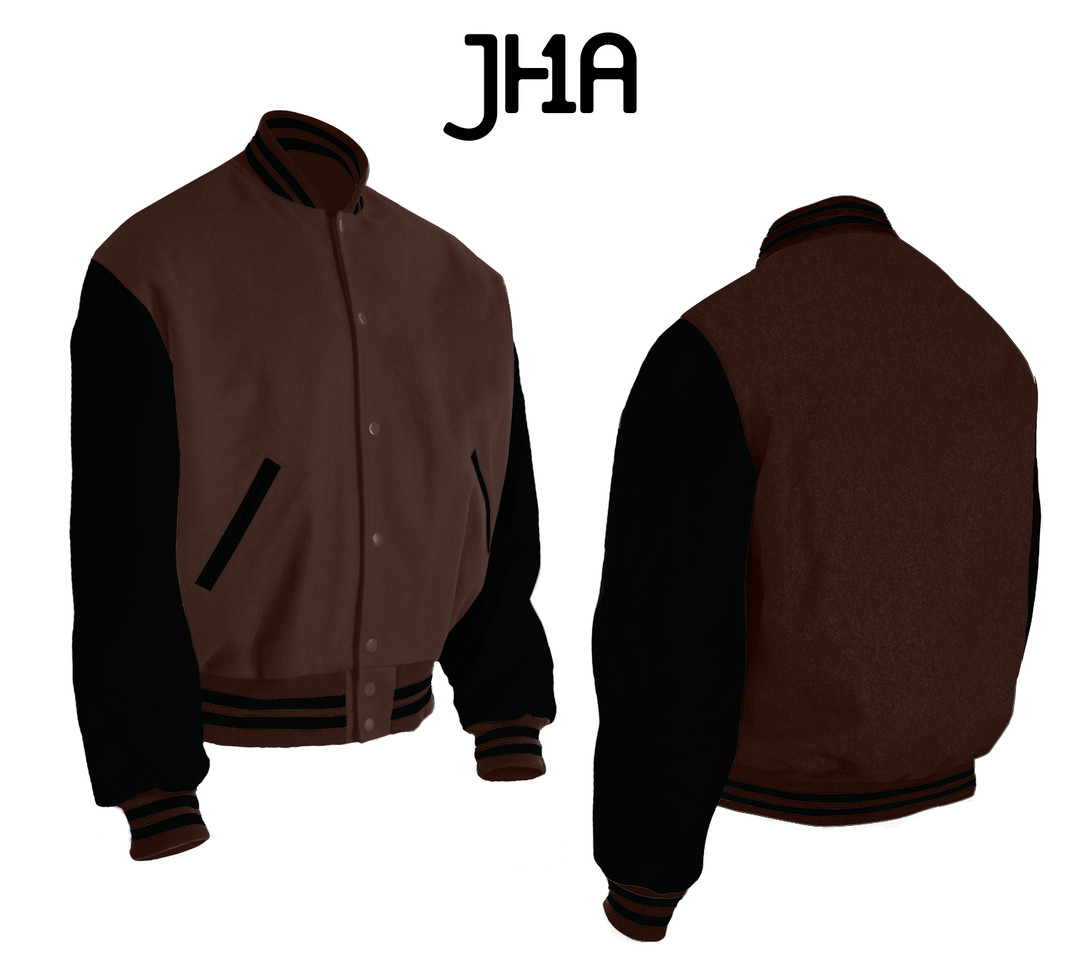 Varsity Jacket | Brown