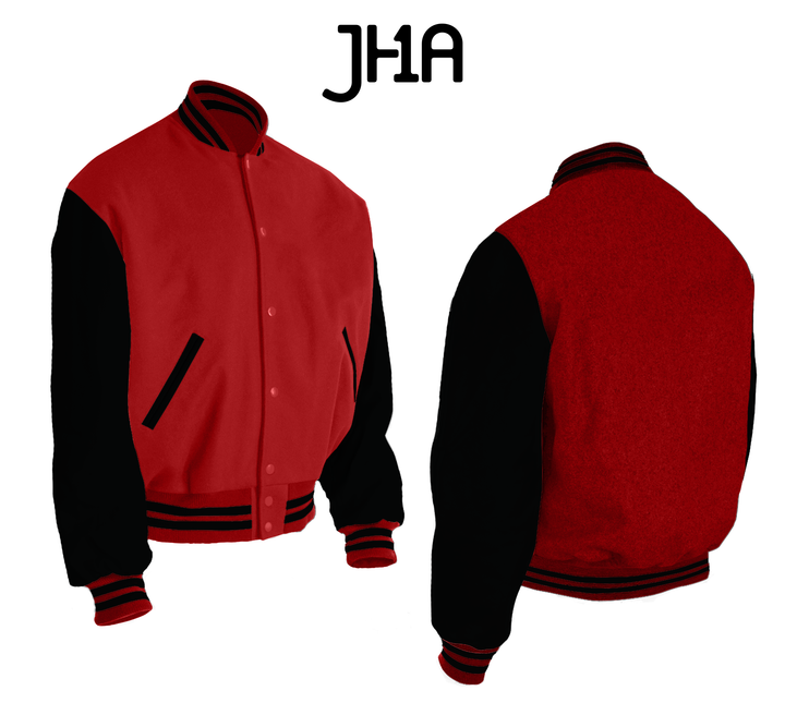 Varsity Jacket | Crimson
