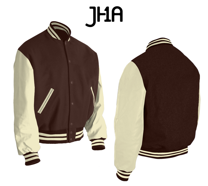Varsity Jacket | Brown