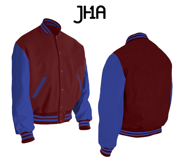 Varsity Jacket | Dark Cardinal